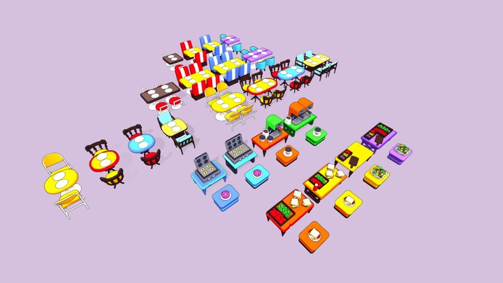 My Snack Empire - Upgradeable Model 3D Model
