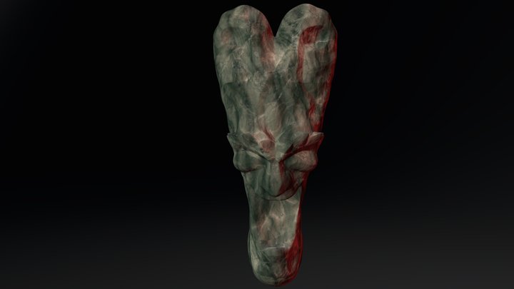 Two face 3D Model