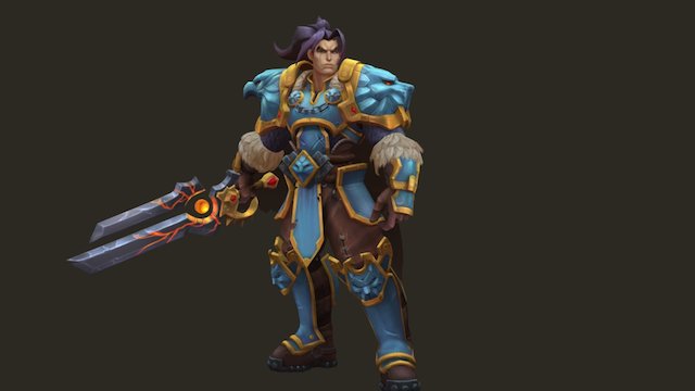 King Varian 3D Model