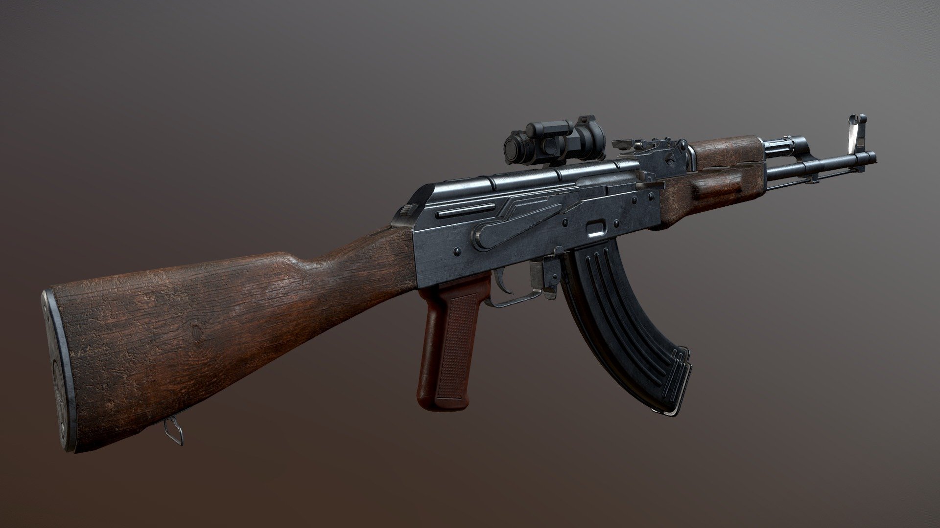 AKM - 3D model by Ilja Wijnker (@iljawijnker) [c6492a0] - Sketchfab