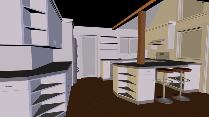 Hillside V.01 3D Model