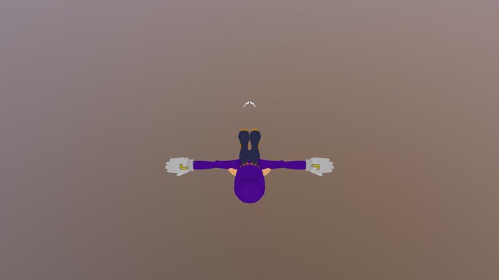 Wii U - Mario Kart 8 - Waluigi 3D Model