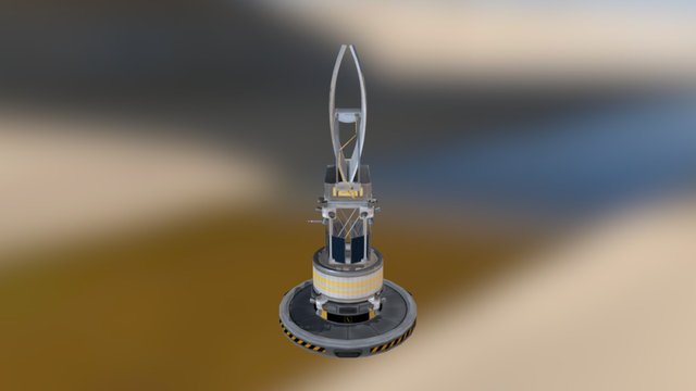 M700 Survey Probe (Stock) 3D Model