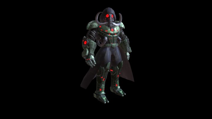 Cyber ​​hog 3D Model