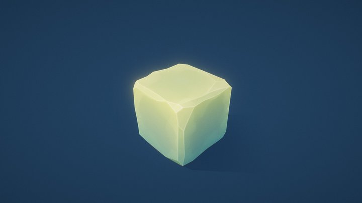Stylized Material Test 3D Model