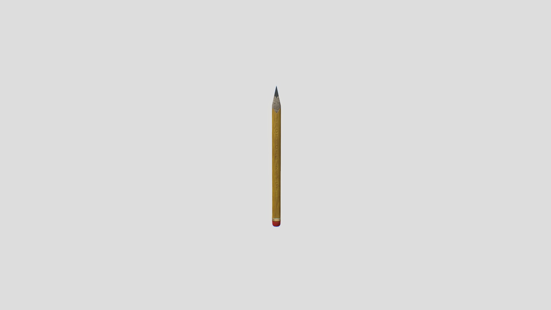3D model Lead Pencil - This is a 3D model of the Lead Pencil. The 3D model is about shape.