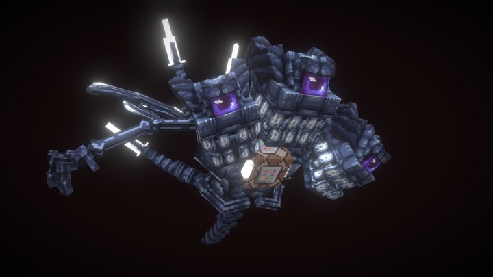 [ Entity 002 ] Creature - Complex WitherStorm 3D Model