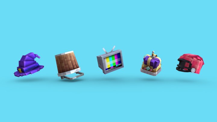 Miscelaneous Cosmetic Helmets | Skywars 3D Model