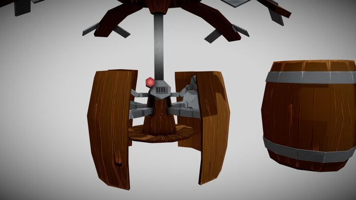 Barrel Boss 3D Model