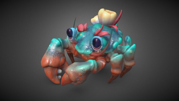 SeaCrab 3D Model