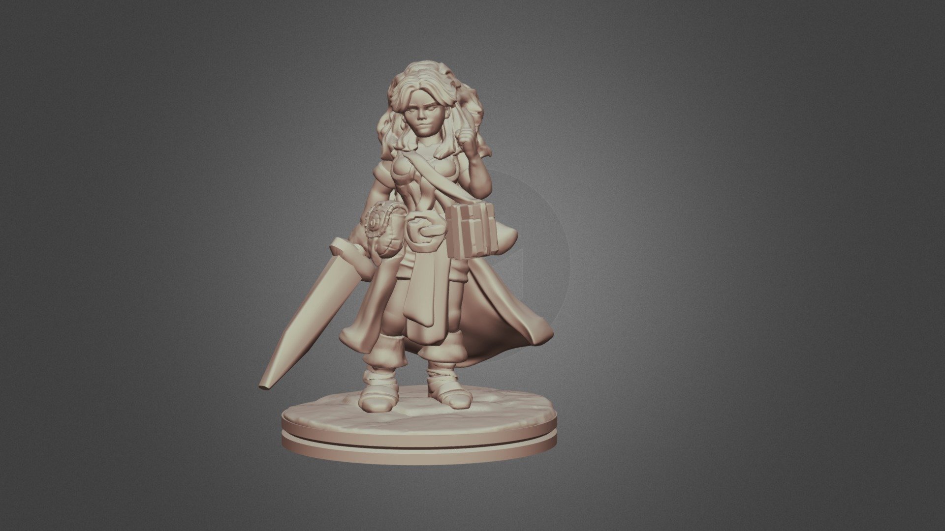 Floki Halfling Rouge - D&D Miniature