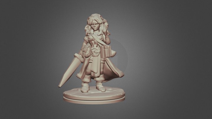 Floki Halfling Rouge - D&D Miniature