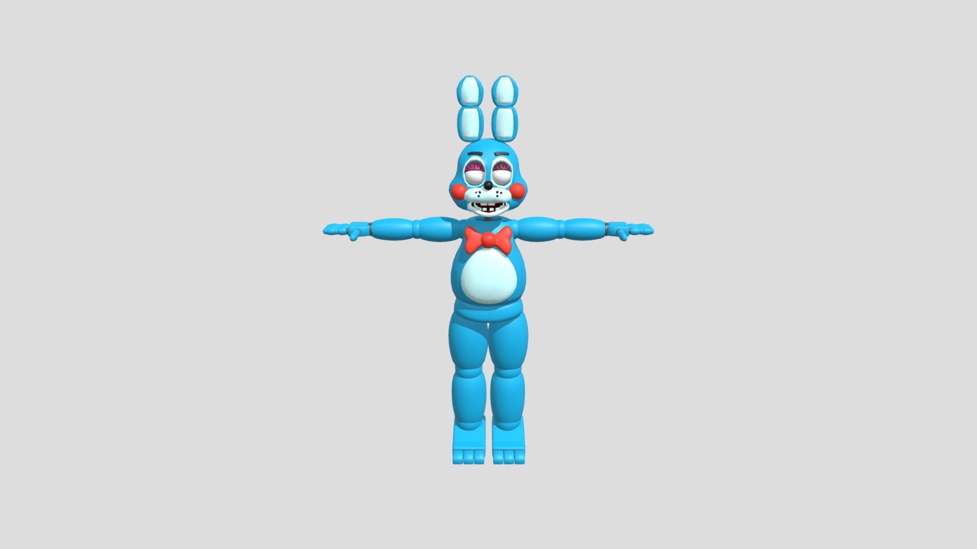 fnaf) joy of creation bonnie - Download Free 3D model by ABODY3D-4D-2D  (@ABODY3D-4D-2D) [646f1db]