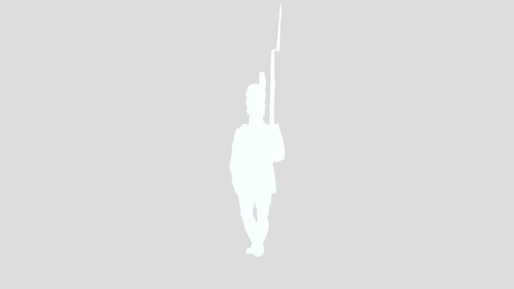 original West Indian Regiment soldier uniform sa 3D Model