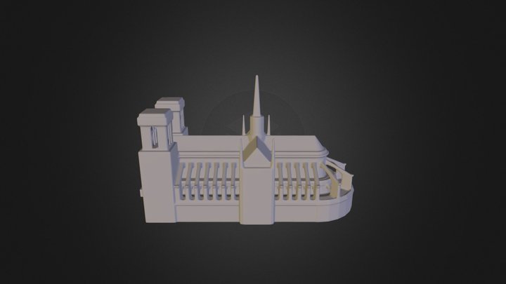 Notredameparis 3D Model