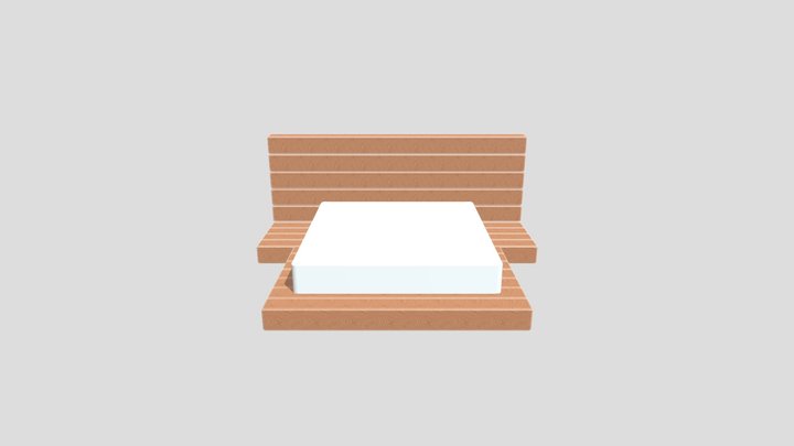 bed 3D Model