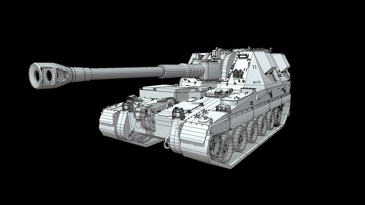 AS-90 B 3D Model