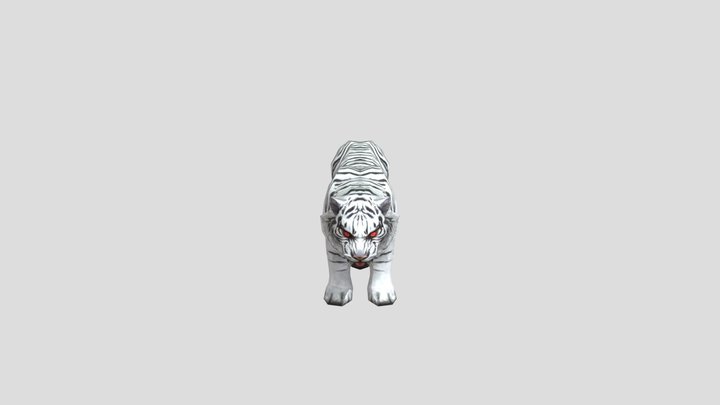 Tiger in Perfect world 3D Model