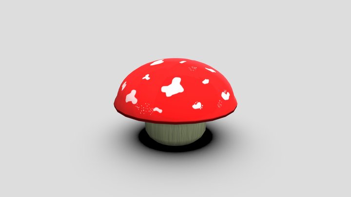 Toadstool 3D Model
