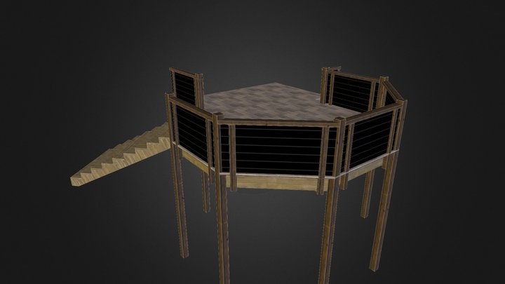 deck_with_textures 3D Model