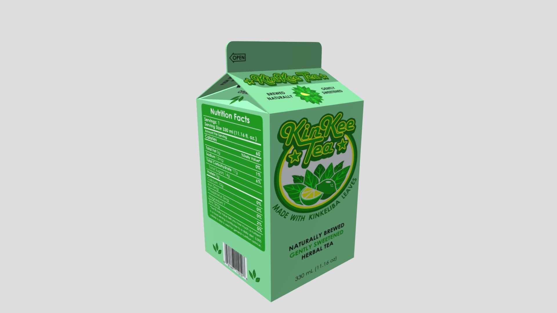Kin kee Tea - 3D model by muhamedshuayb [c651de8] - Sketchfab
