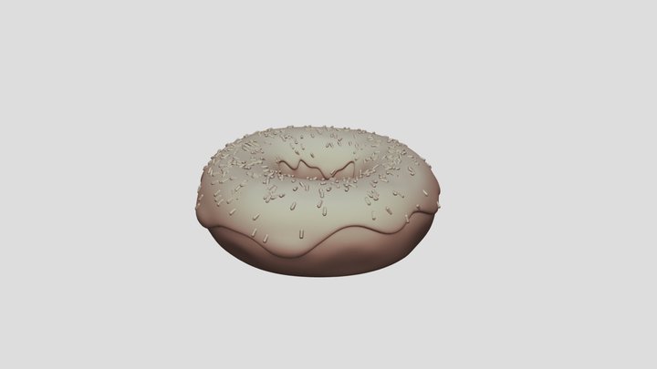 Donut 3D Model