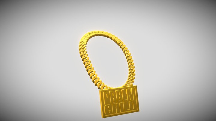 CUBAN CHAIN 3D Model