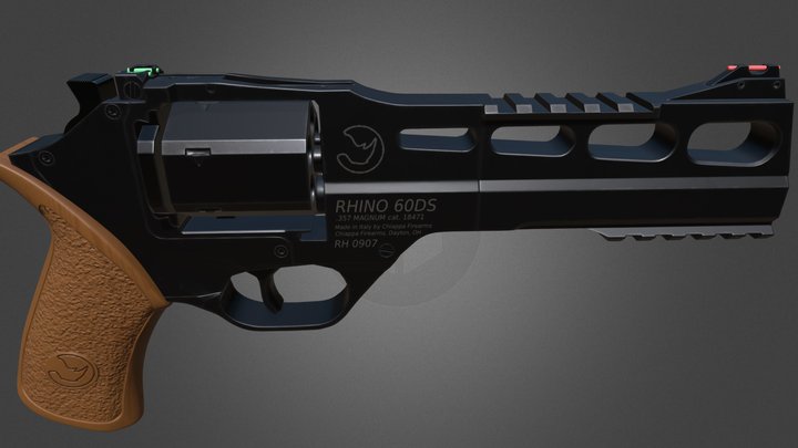 Chiappa Rhino 60DS 3D Model