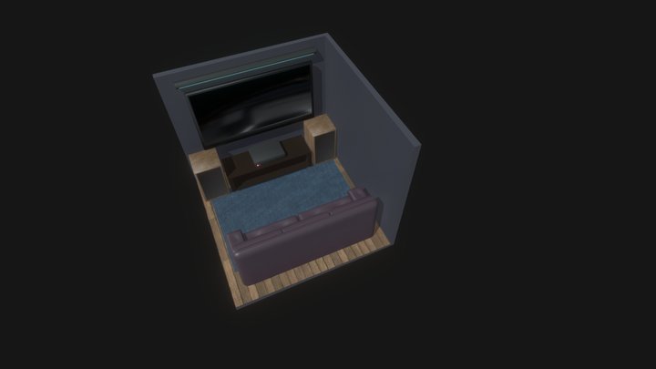 HomeTheather 3D Model