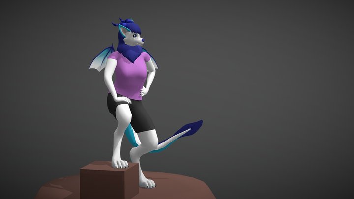 A Friendly Wagon 3D Model