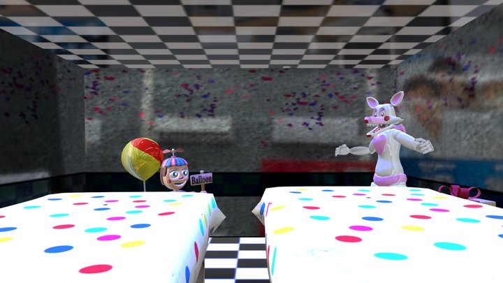 fnaf_custom_map 3D Model