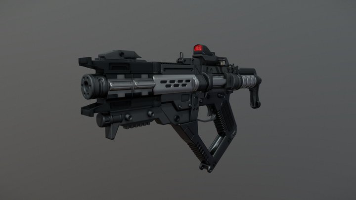 plasmaWeapon_optimized 3D Model