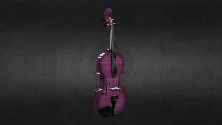 Violin 3D Model
