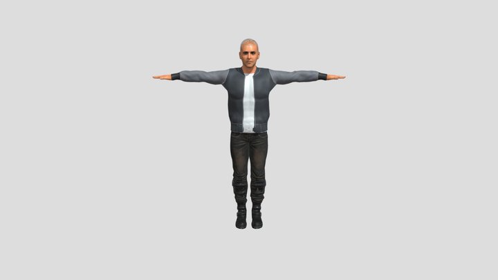 Akshay Kumar actor (bollywood) 3D Model