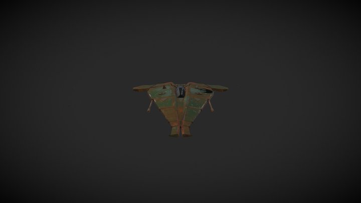 Spaceship Substance 3D Model