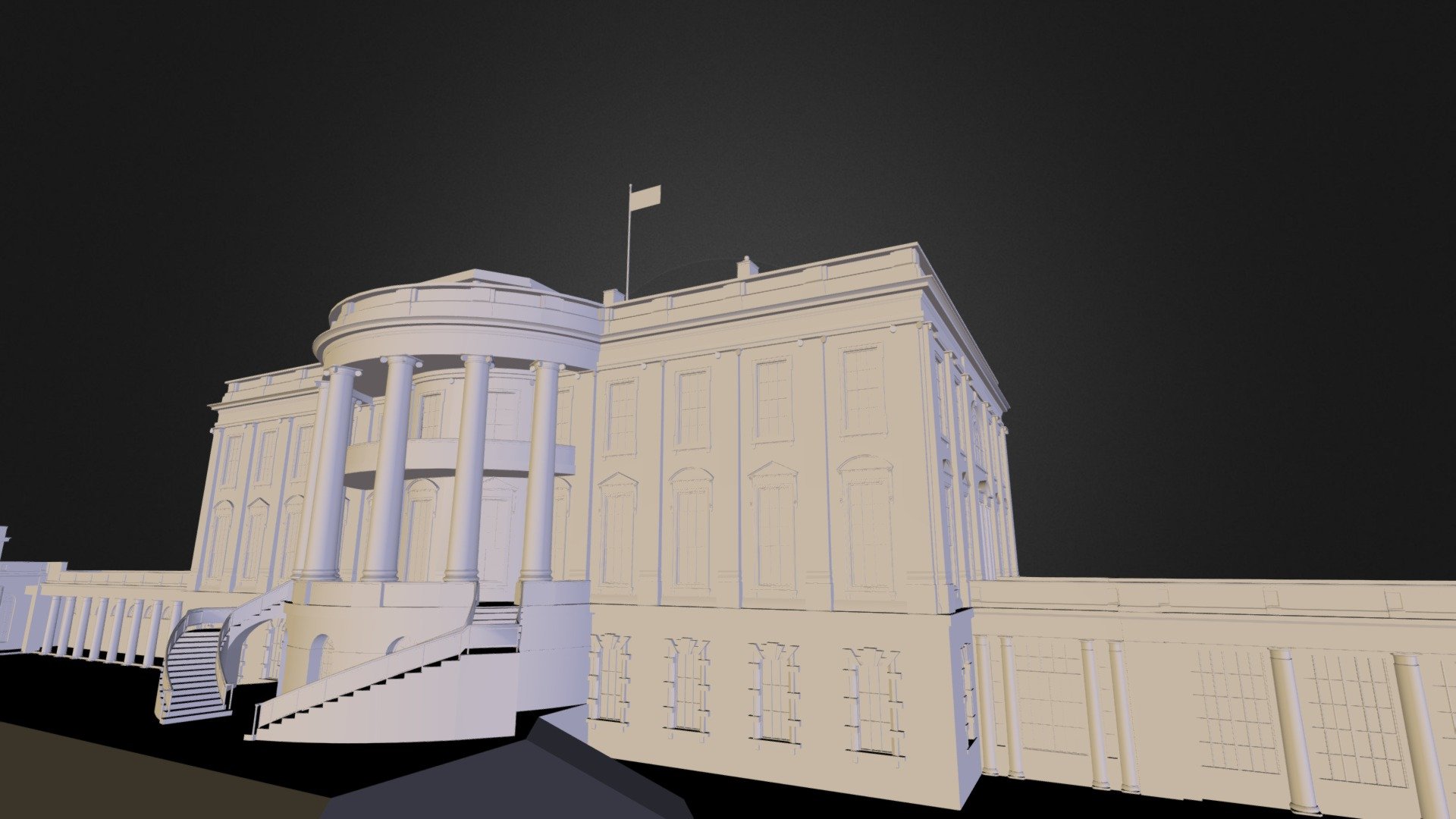 The White House.zip 3D model by sajcviktor [c658ae1] Sketchfab