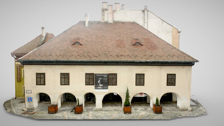 Lábasház, Sopron, Hungary 3D Model
