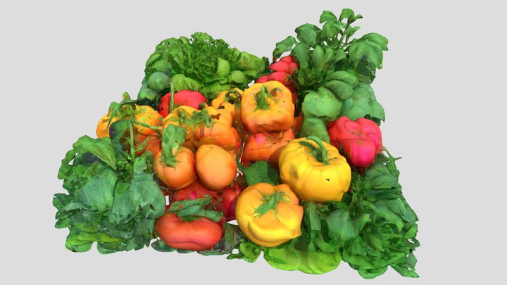 Building a Flourishing Vegetable Garden – Kostenloses 3D-Modell STL