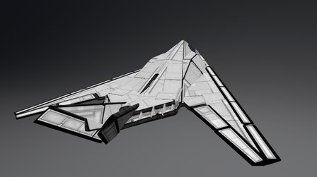 Lockheed F117 Nighthawk 3D Model