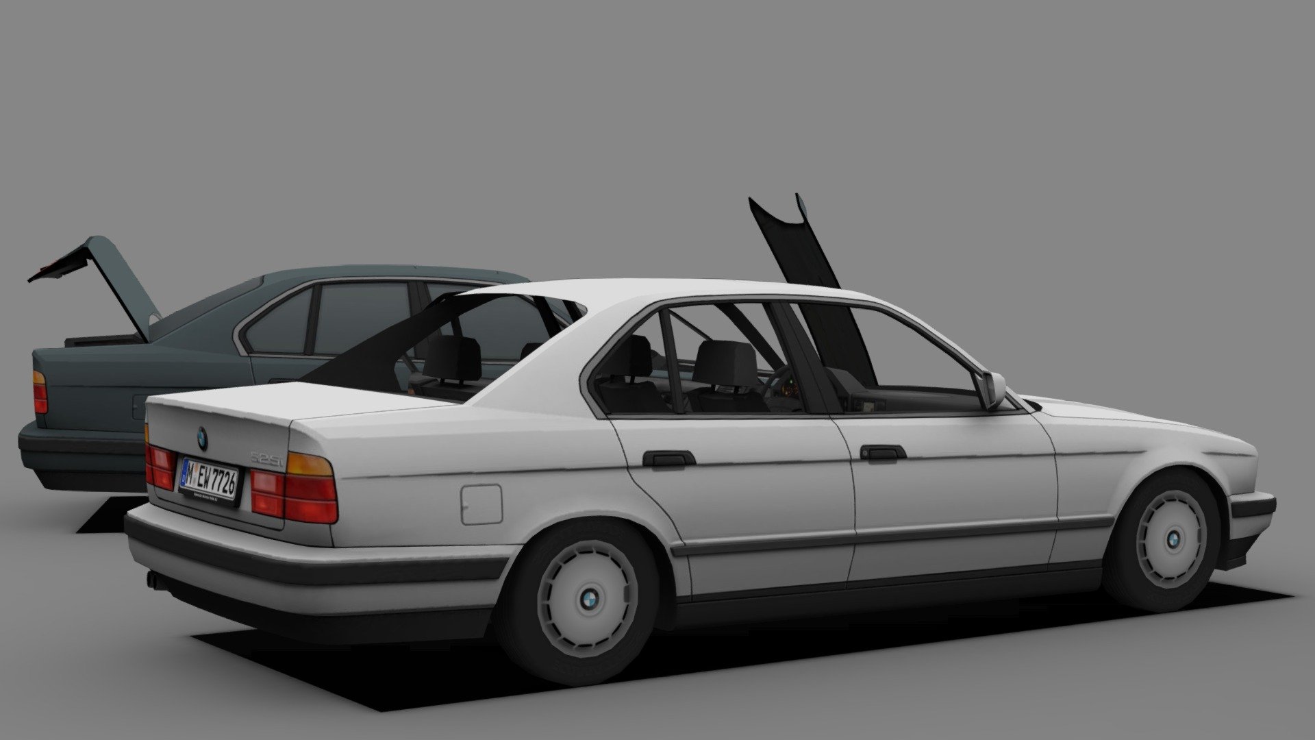 BMW 525i e34 | Project Zomboid - Download Free 3D model by ...