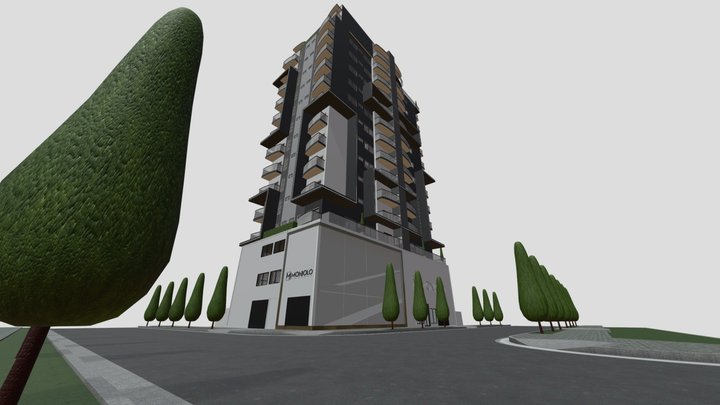 Monjolo Park Residence 3D Model