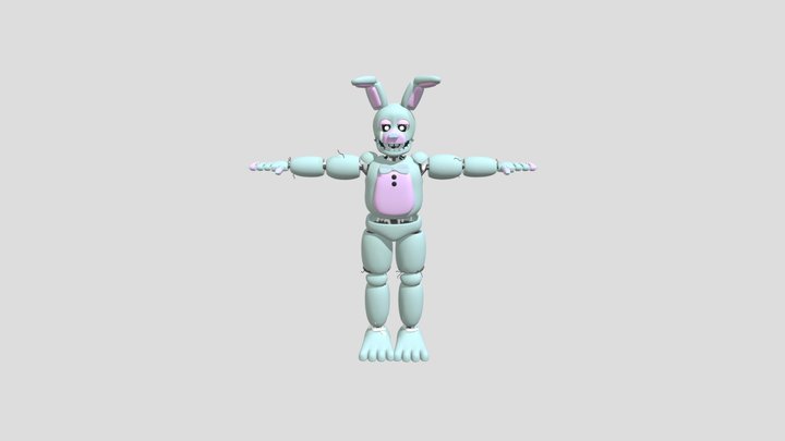 into the pit spring bonnie 3D Model