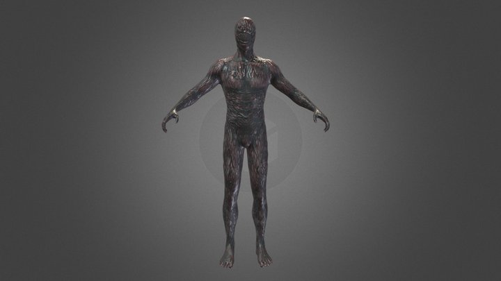 Blobb Man 3D Model