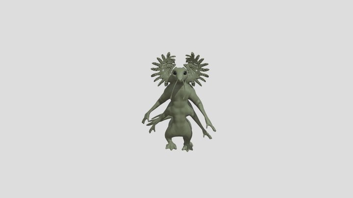 Skarnolovian Animated 3D Model