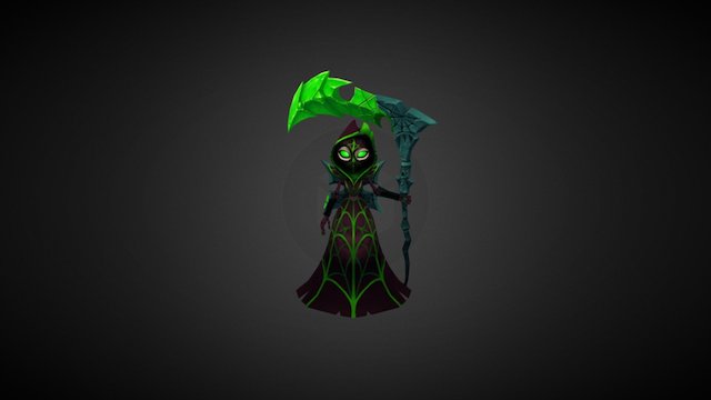 Spellbinders Mortis Venom 3D Model