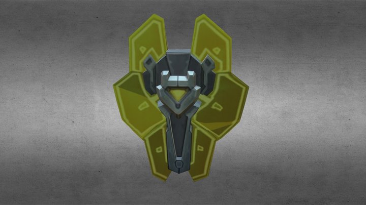 Escudo PROYECTO Leona 3D Model