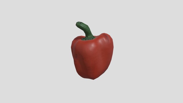 Bell Pepper 3D Model