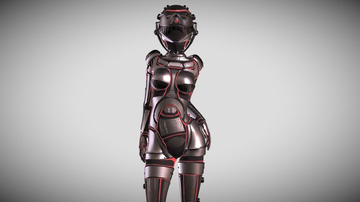 Tech-Suit 3D Model
