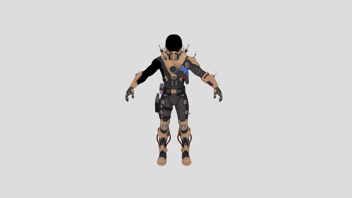 Cyclo Fortnite 3D Model