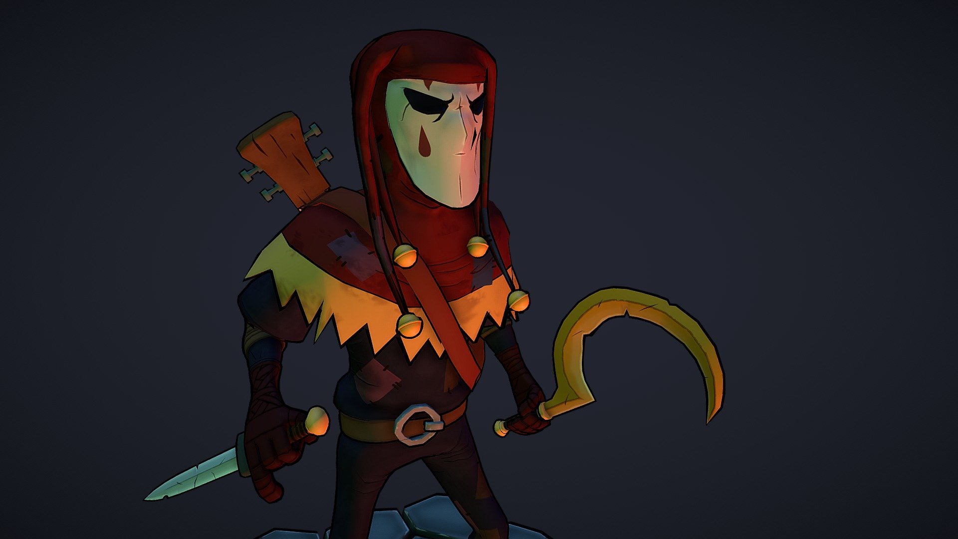 darkest dungeon jester skin